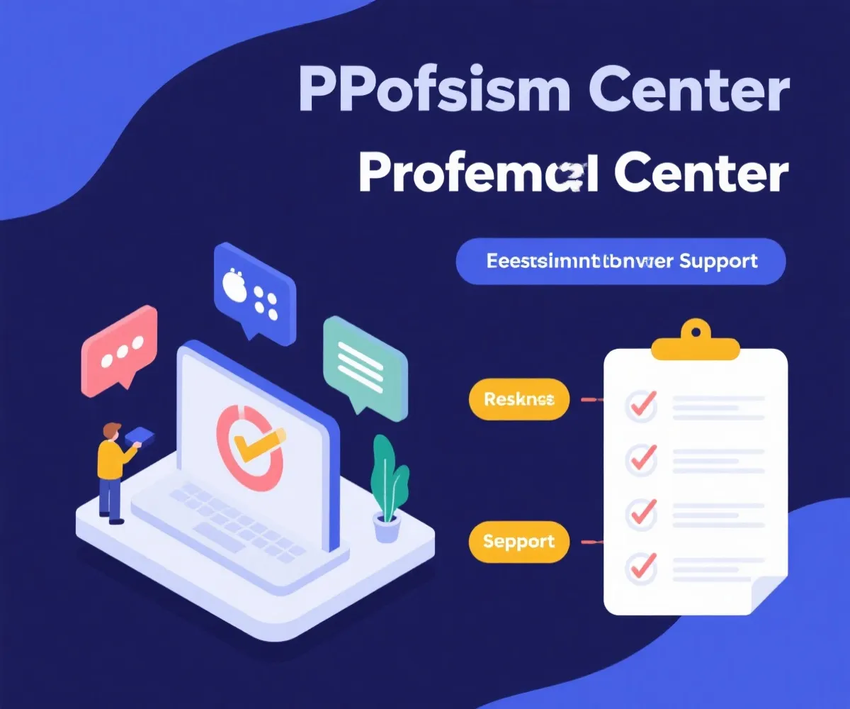 联系支持与问题处理流程示意图